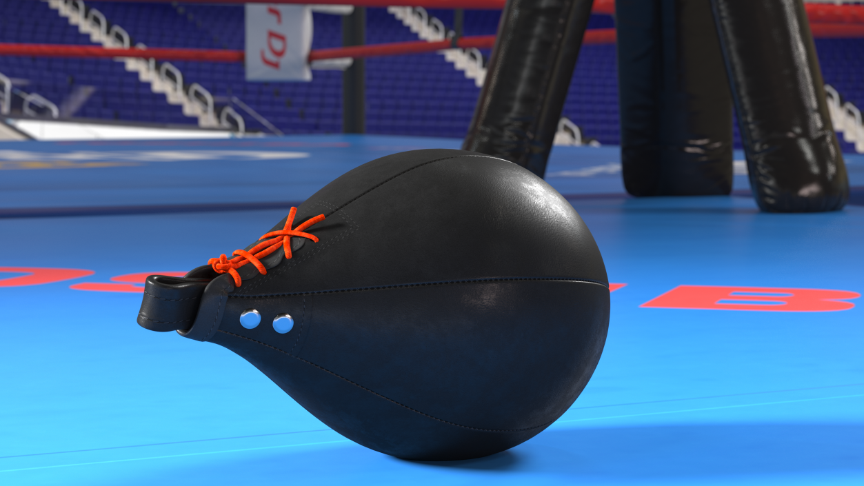 3D model Leather Boxing Speed Ball