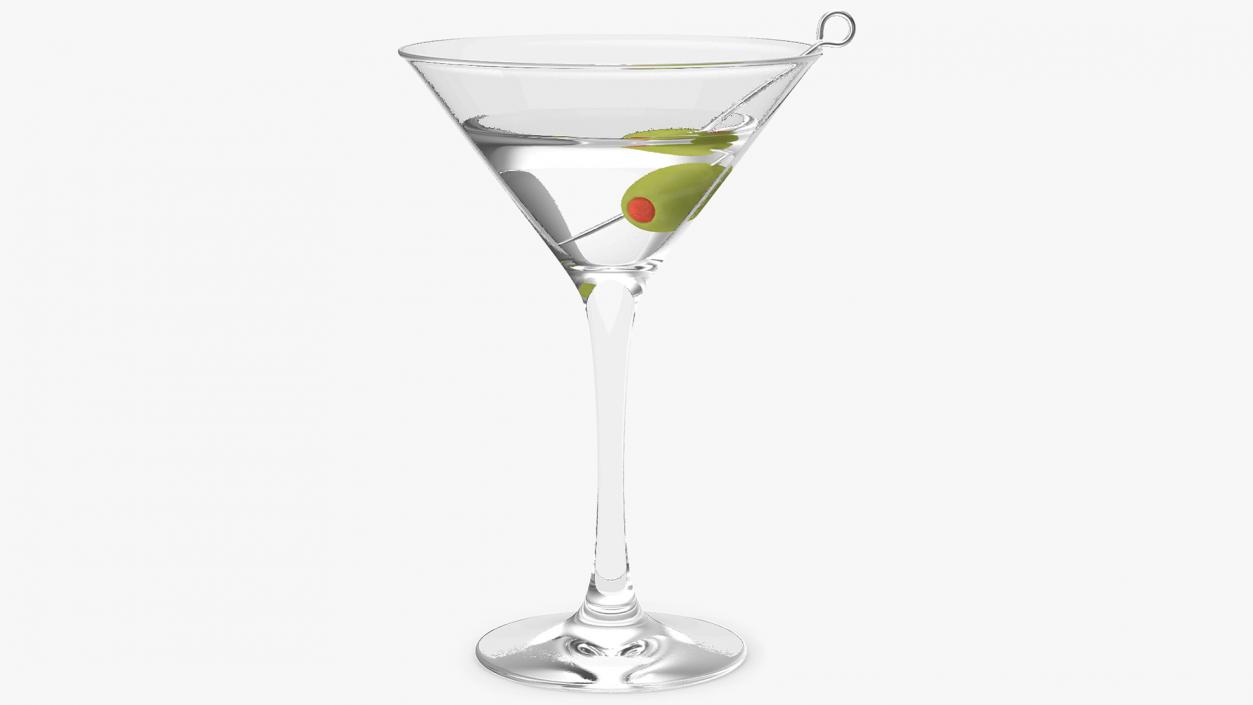 3D model Cocktail Glass of Martini