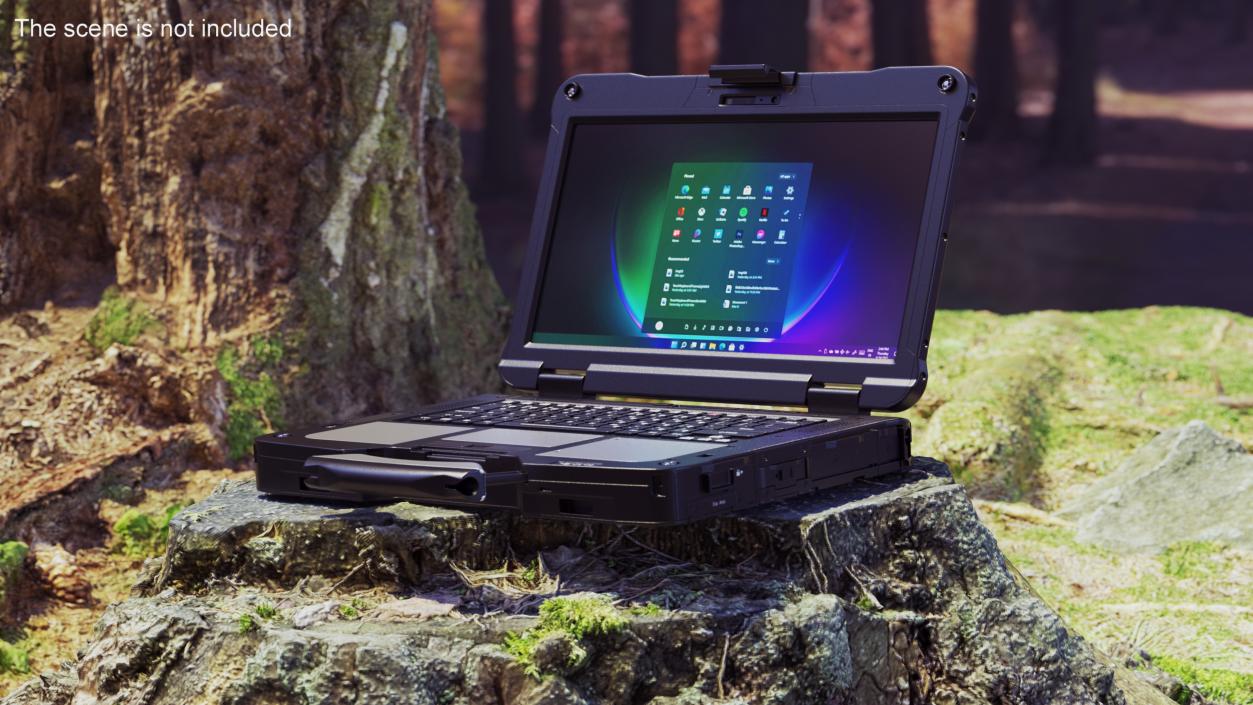 3D Durable Shockproof Laptops