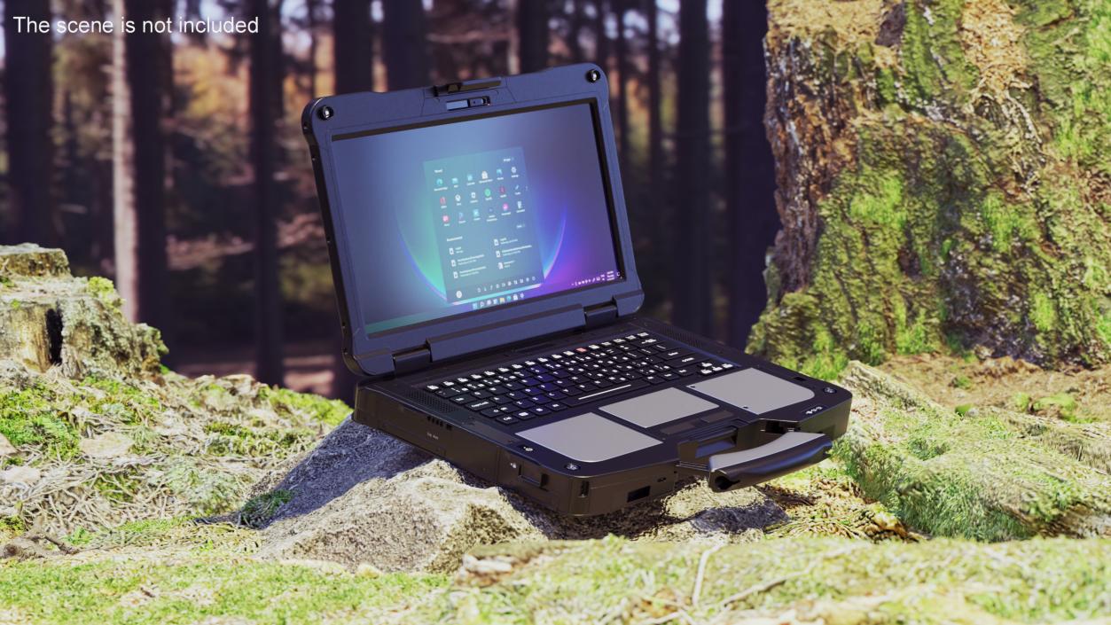 3D Durable Shockproof Laptops