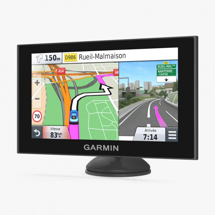 3D Vehicle GPS Garmin Nuvi 2589LMT