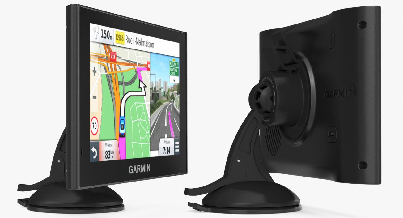 3D Vehicle GPS Garmin Nuvi 2589LMT