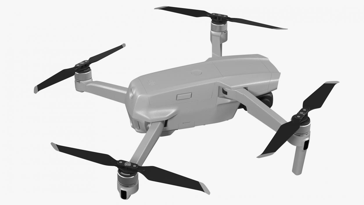 DJI Mavic Air2 Drone Quadcopter UAV with Camera Rigged 3D model