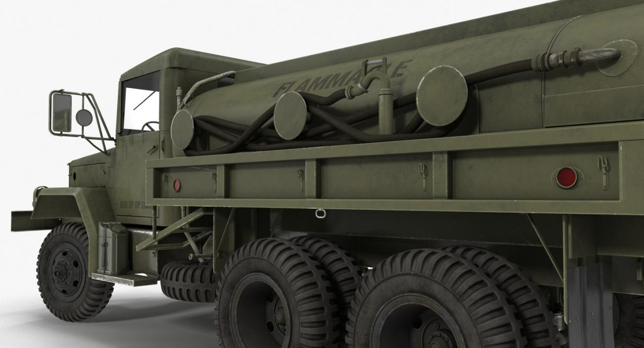 US Army WWII Rigged Trucks Collection 2 3D model