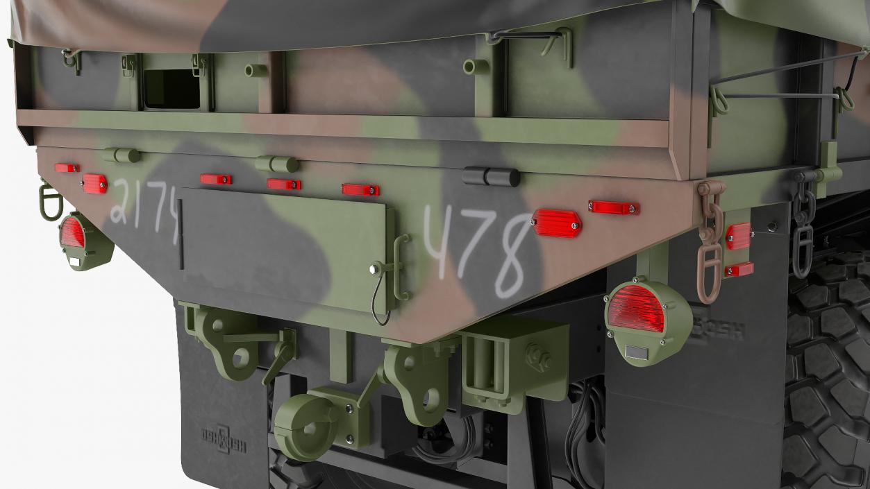 US Army WWII Rigged Trucks Collection 2 3D model