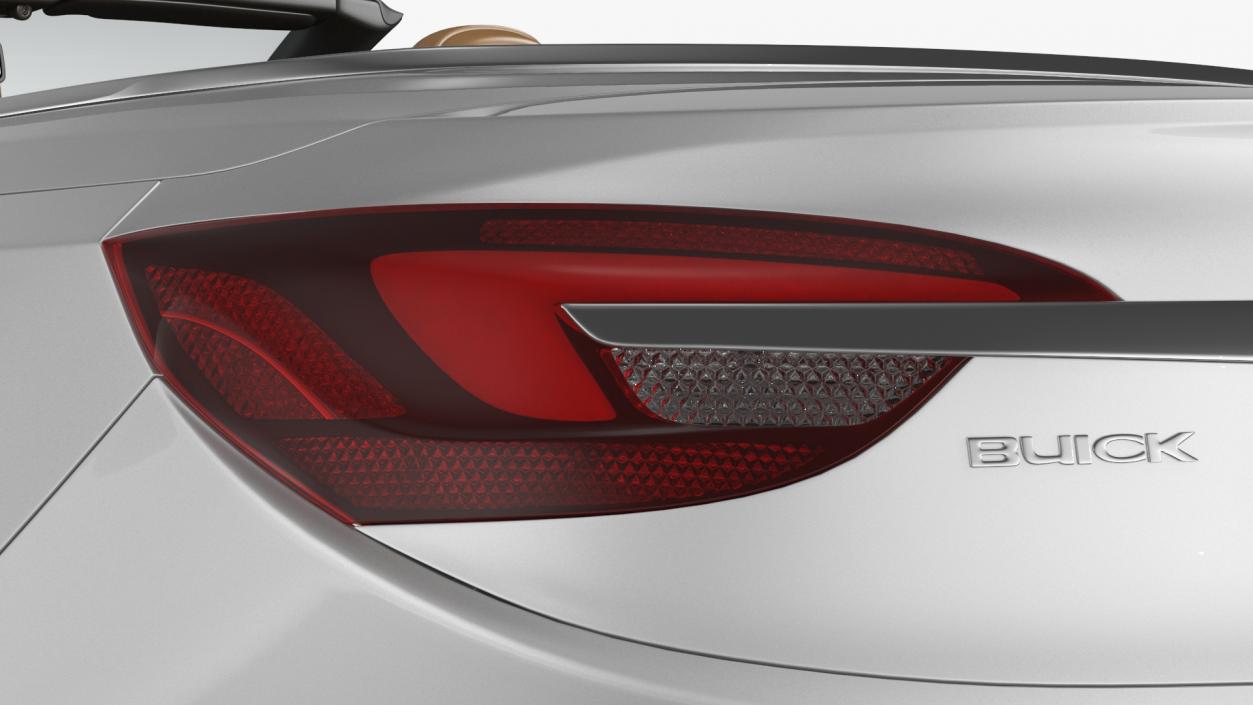 Buick Cascada Cabriolet Convertible Rigged 3D