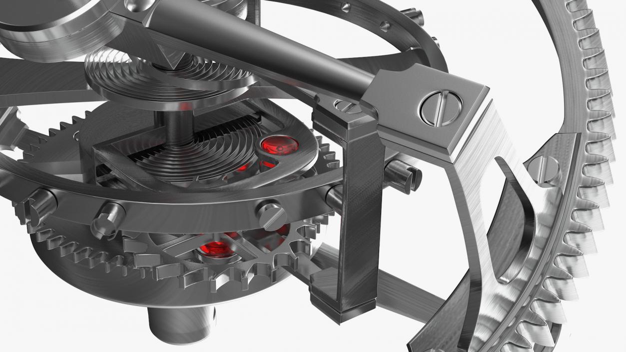 3D model Tourbillon Mechanism