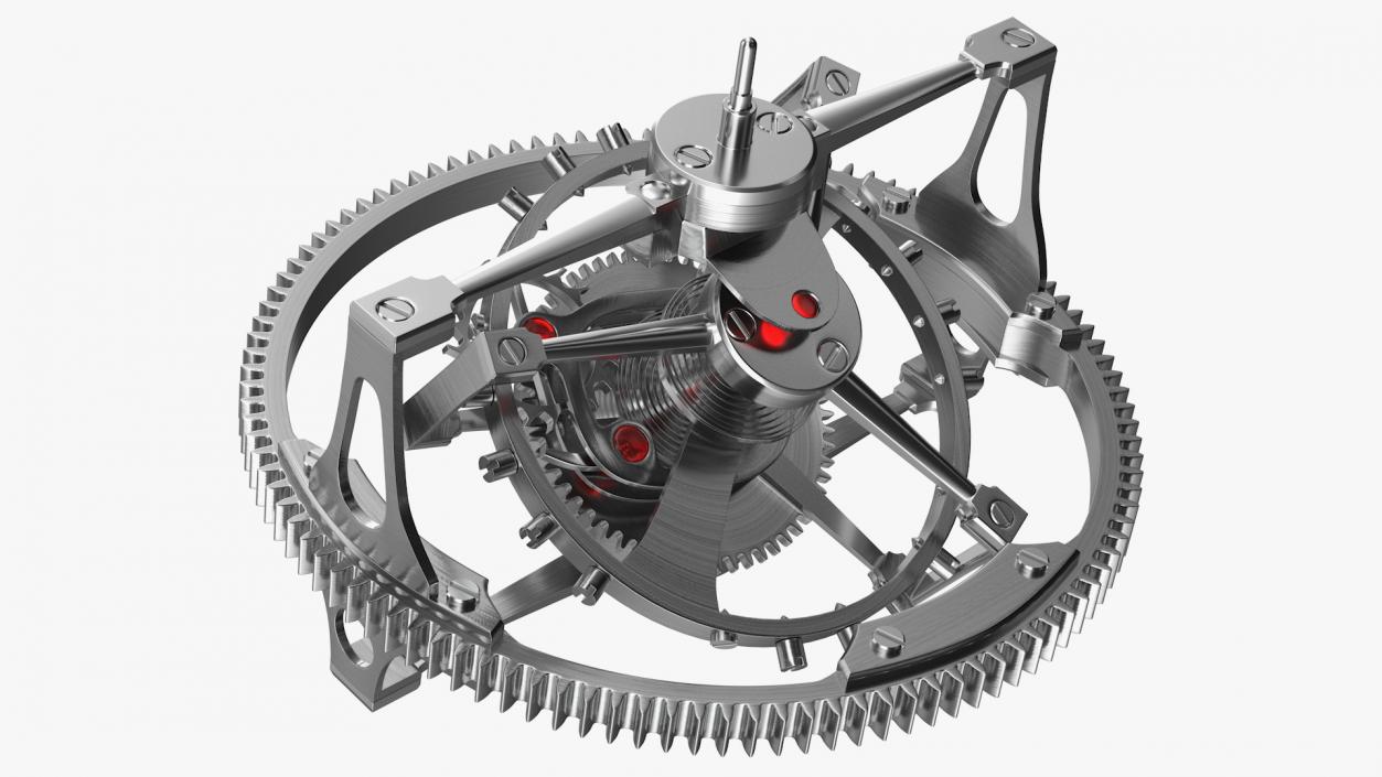 3D model Tourbillon Mechanism