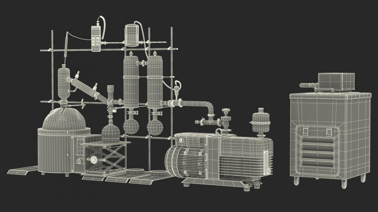 3D Full Bore Distillation Kit