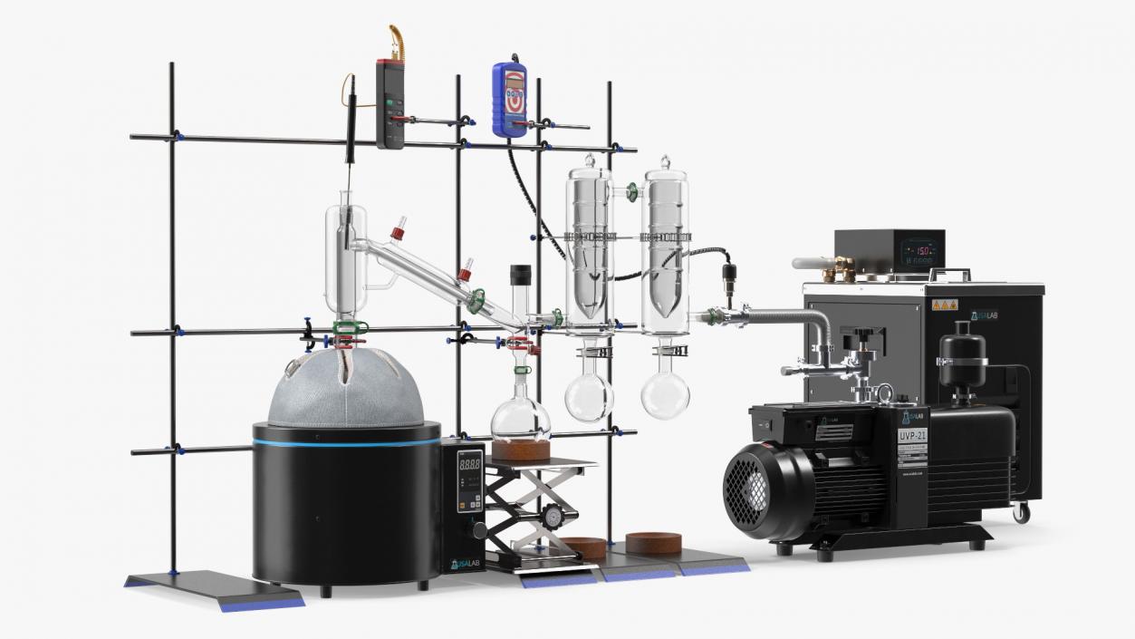 3D Full Bore Distillation Kit