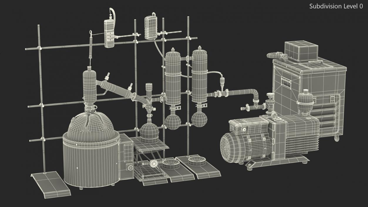 3D Full Bore Distillation Kit