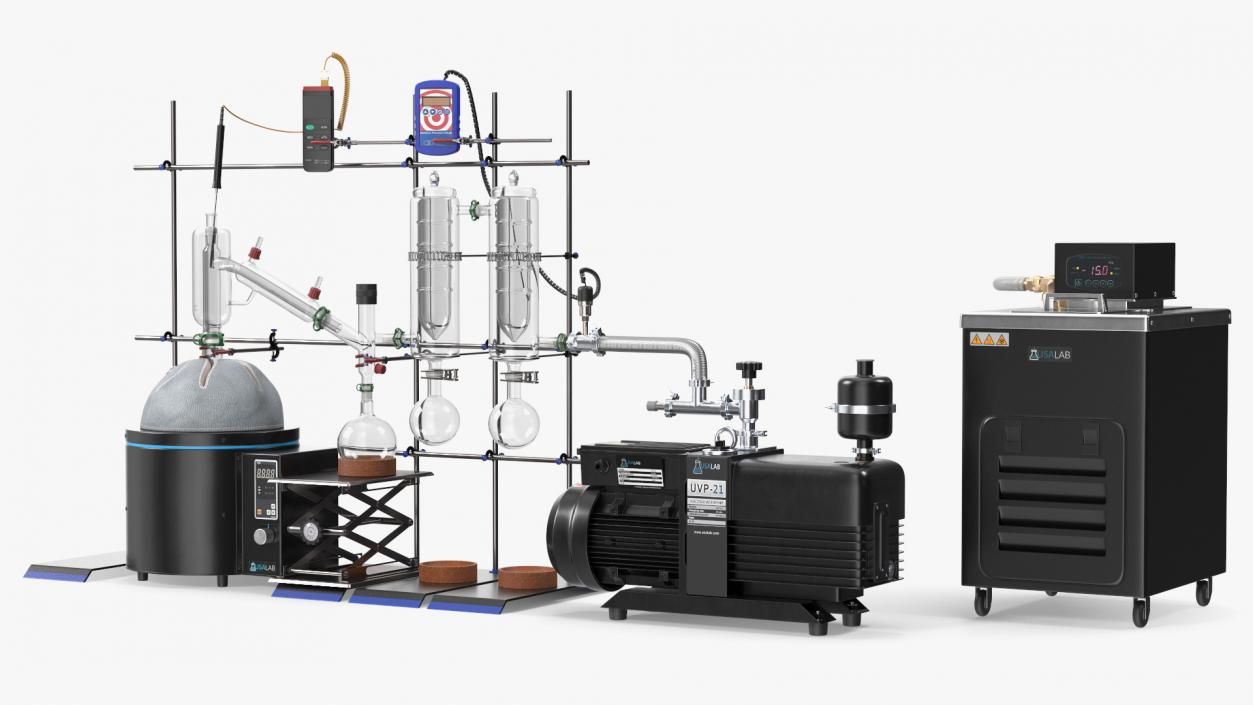 3D Full Bore Distillation Kit