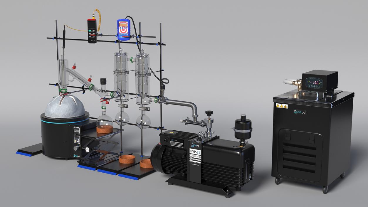 3D Full Bore Distillation Kit