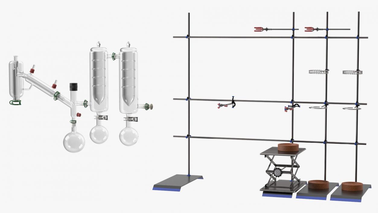 3D Full Bore Distillation Kit