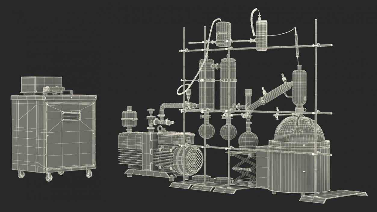 3D Full Bore Distillation Kit