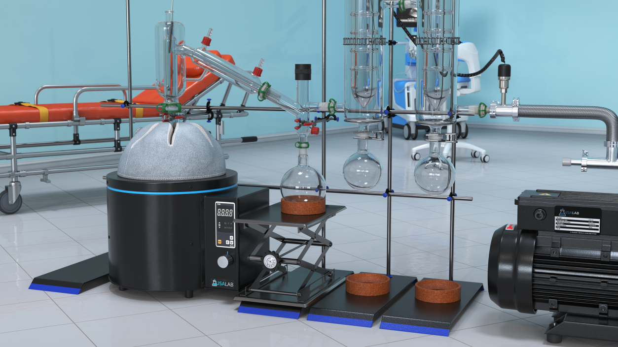 3D Full Bore Distillation Kit