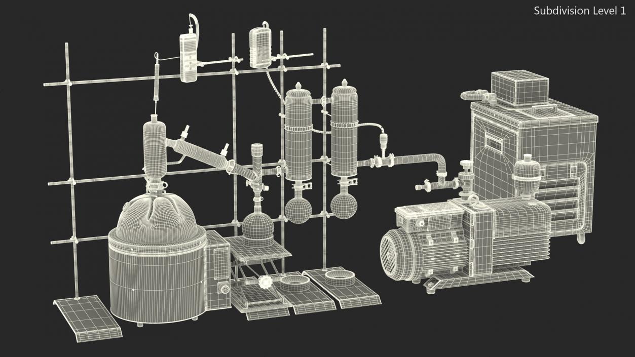 3D Full Bore Distillation Kit