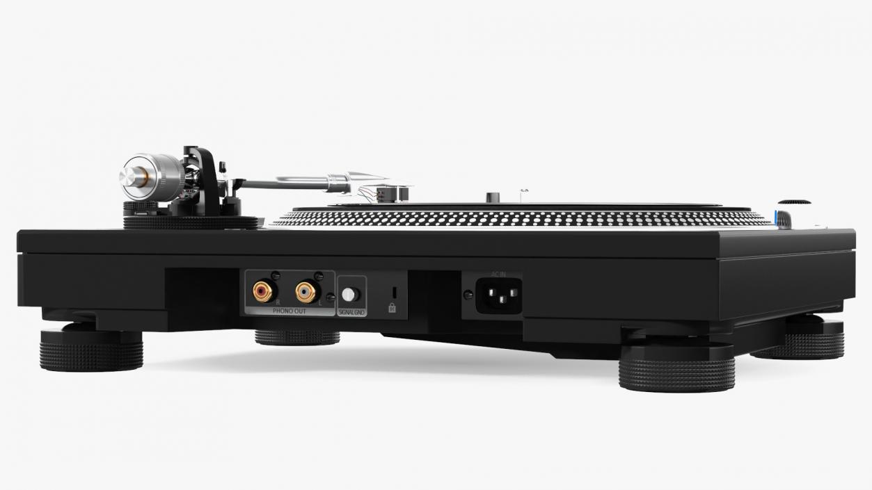 3D model DJ Turntable Pioneer PLX 1000 With Vinyl