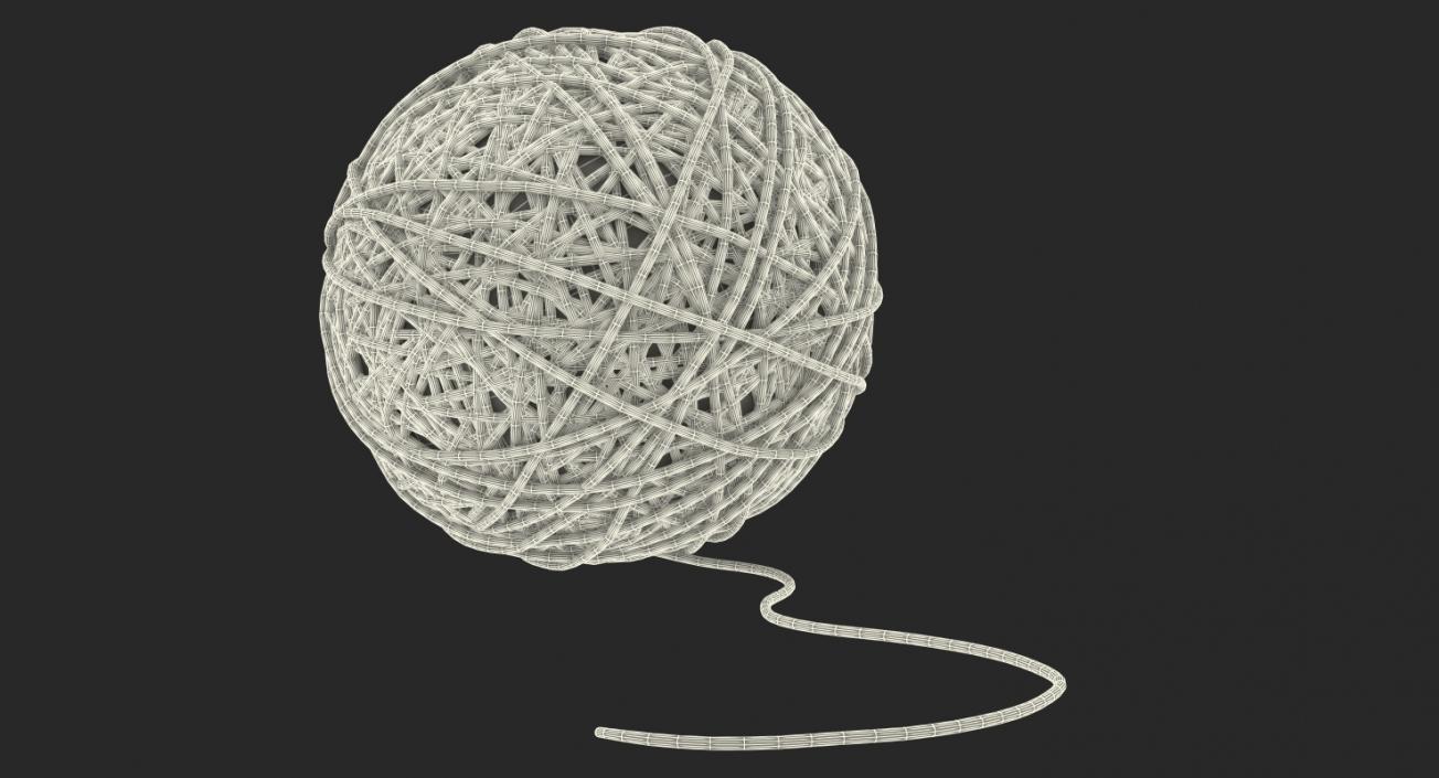 3D Threads Collection model