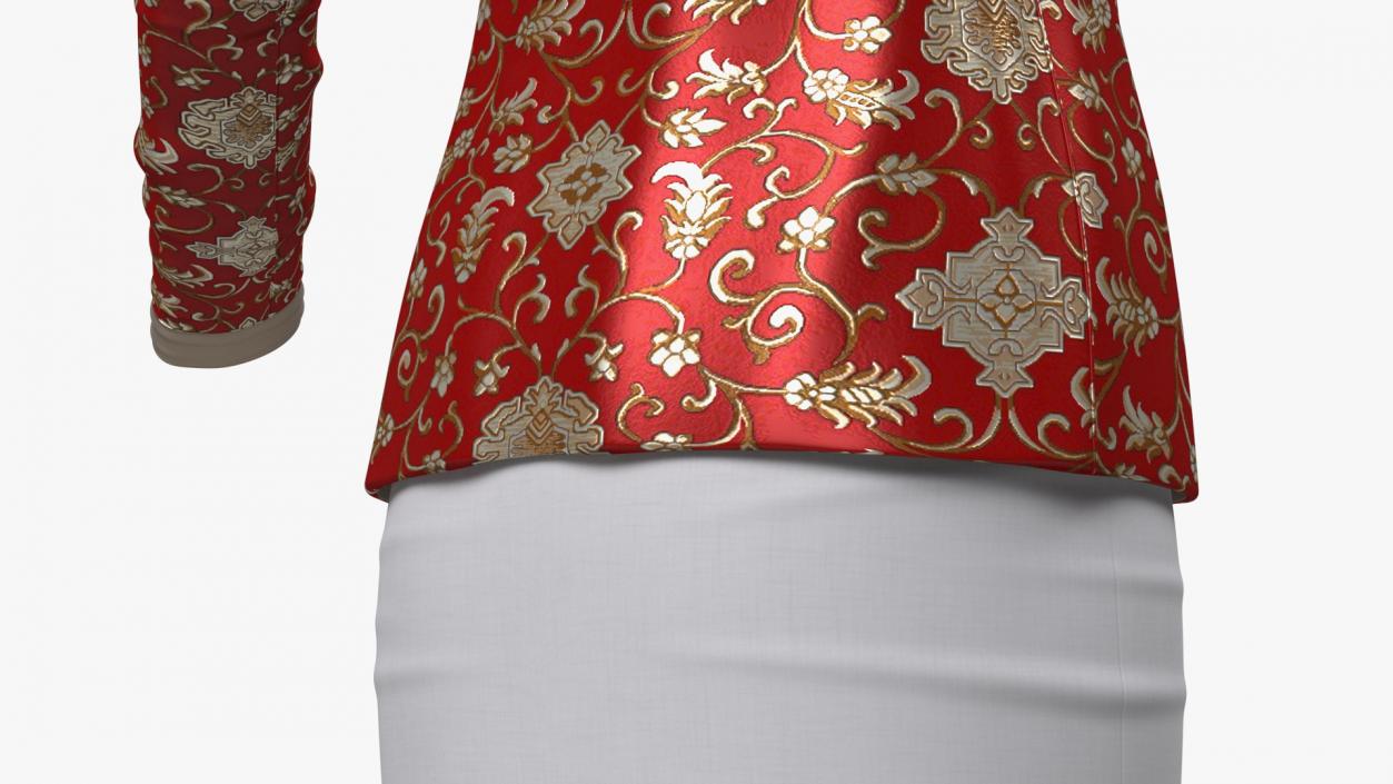 Traditional Chinese Clothes for Women 3D