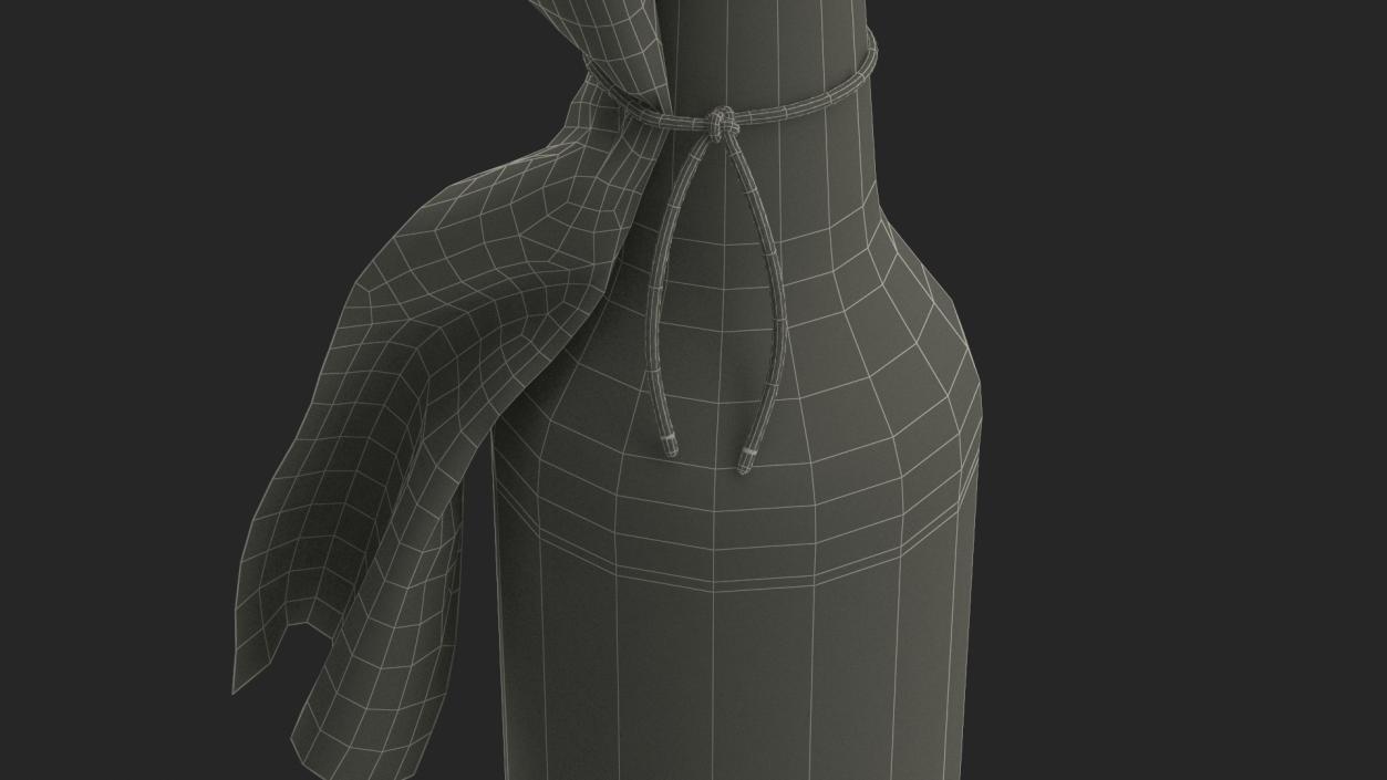 3D model Bottle Bomb Fur