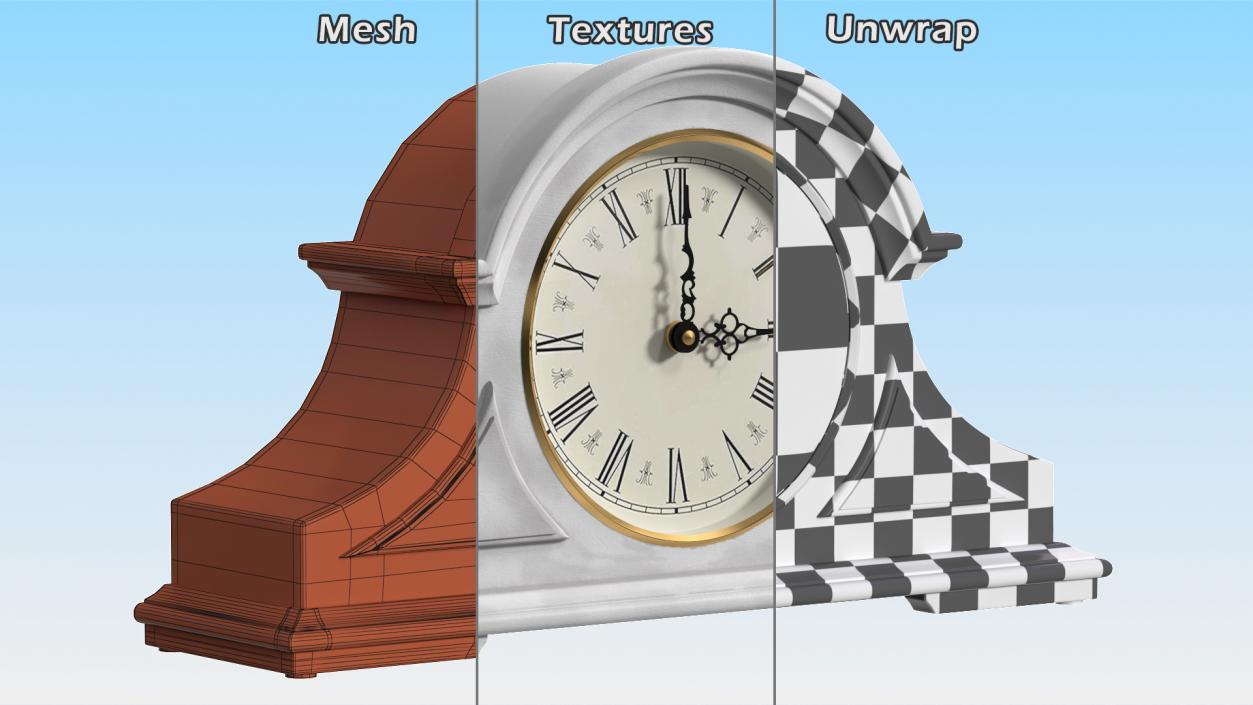 Desk Clocks Collection 3 3D model