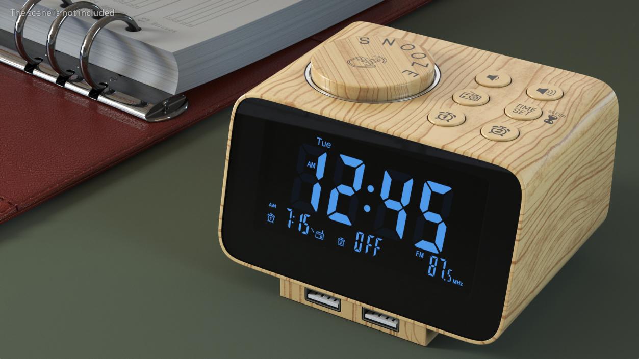 Desk Clocks Collection 3 3D model