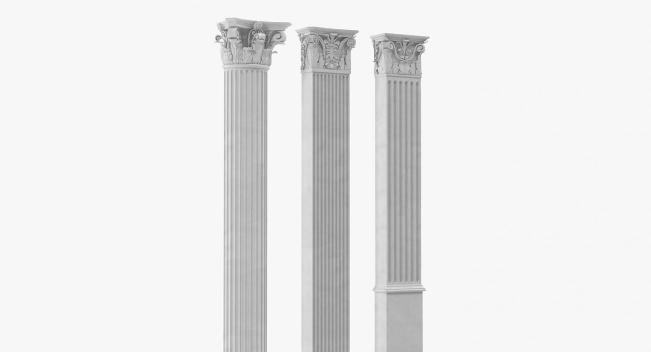 Pilasters Collection 2 3D