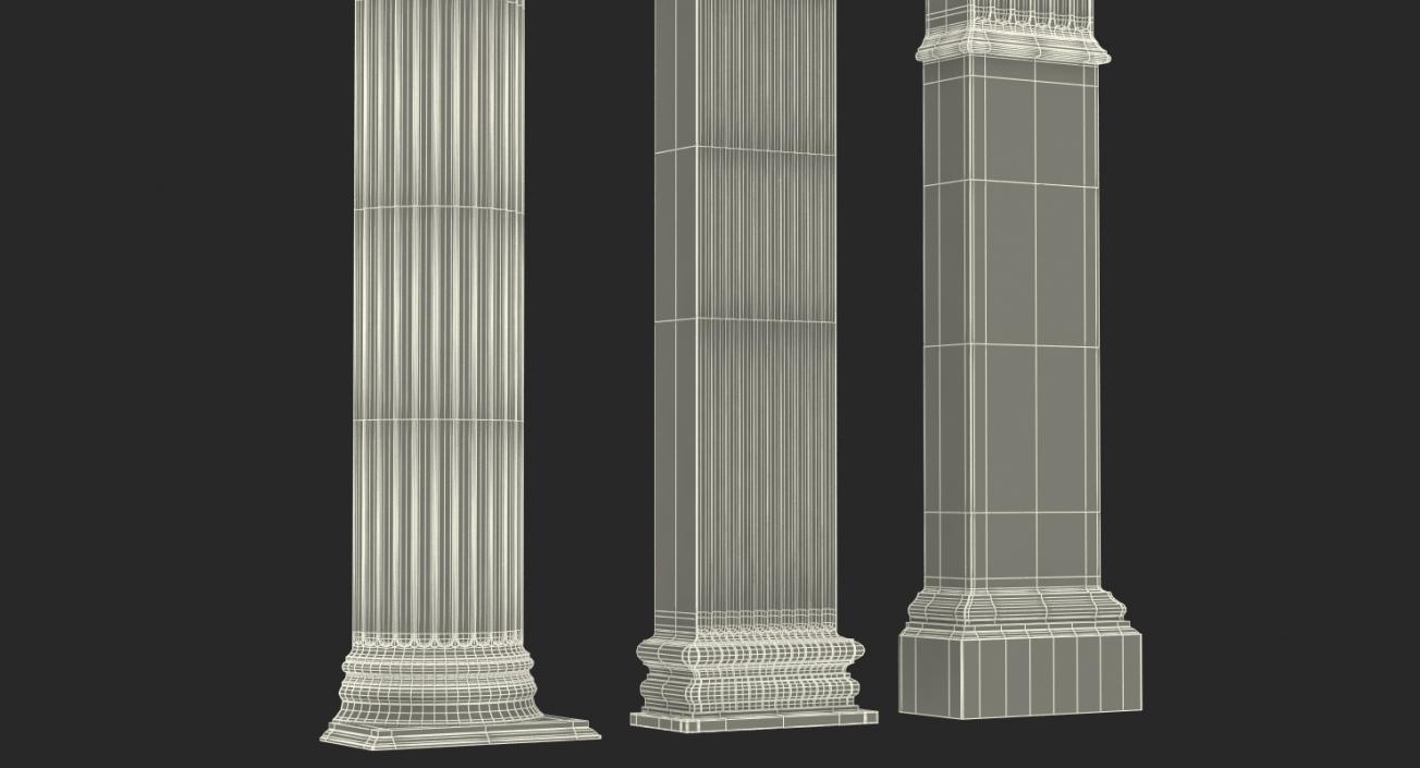 Pilasters Collection 2 3D