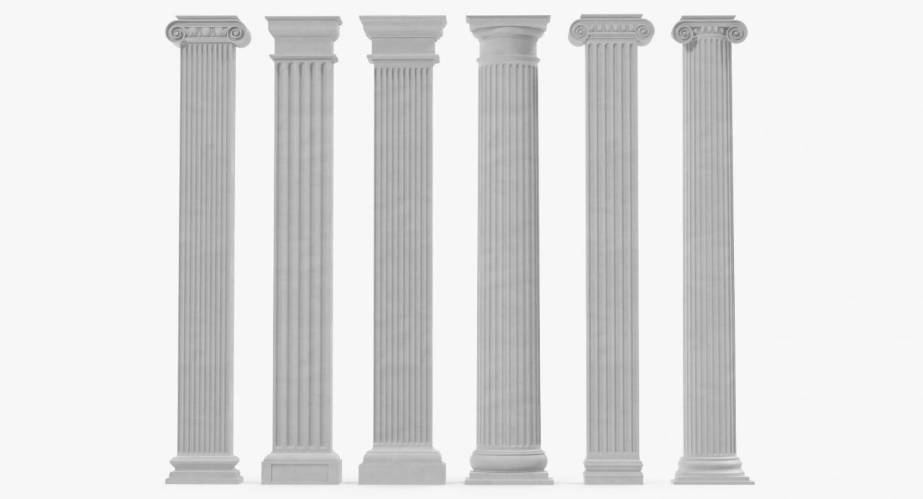 Pilasters Collection 2 3D