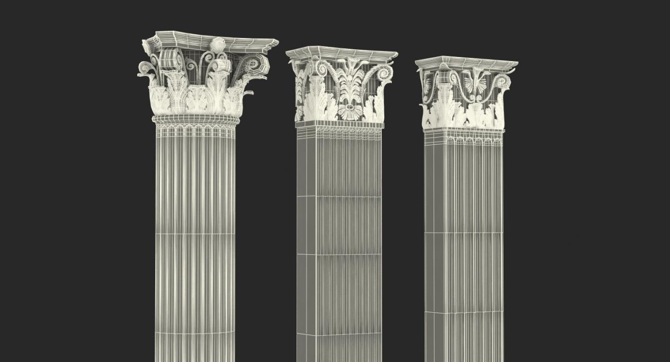 Pilasters Collection 2 3D