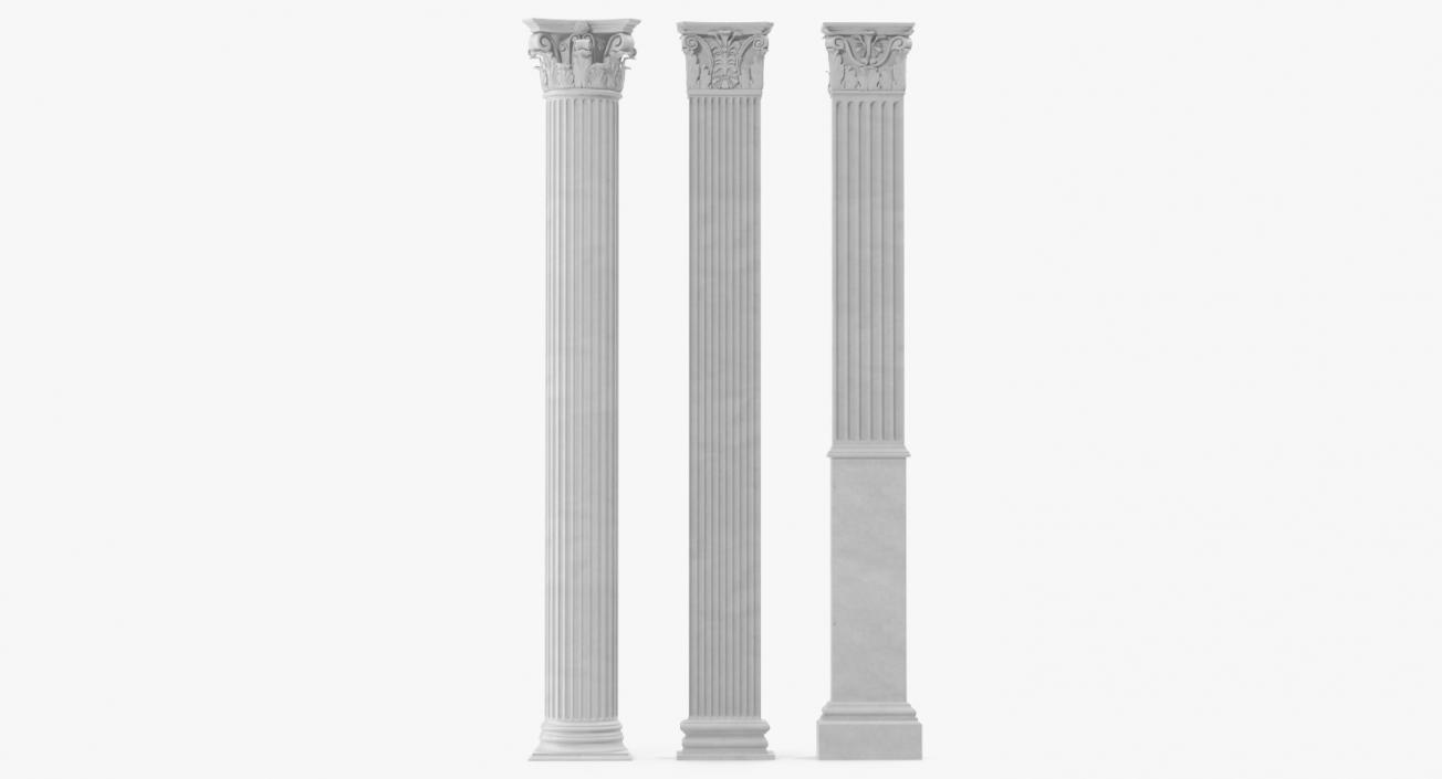 Pilasters Collection 2 3D