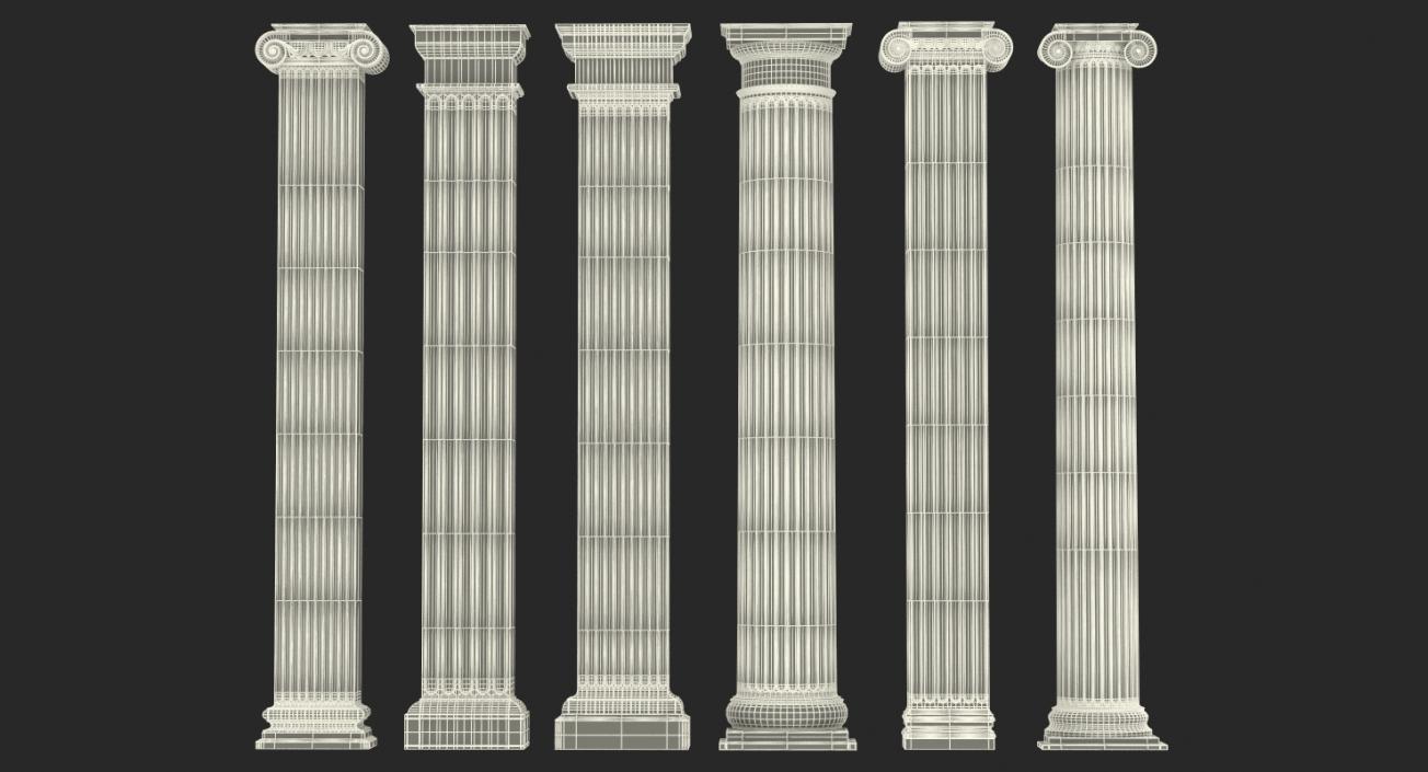 Pilasters Collection 2 3D