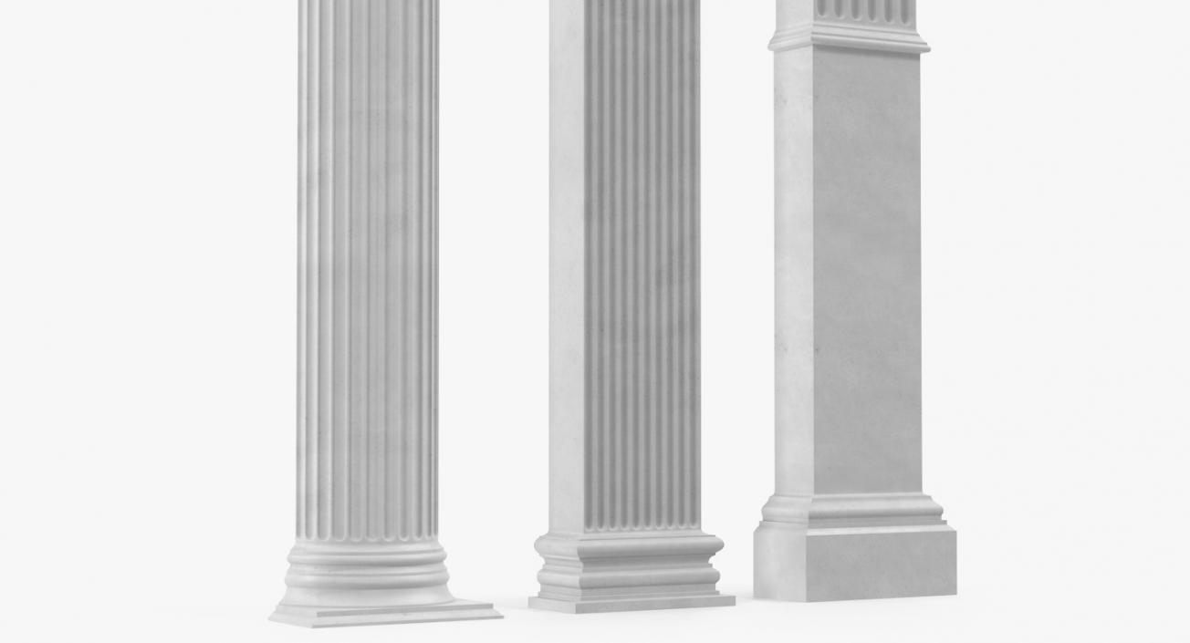 Pilasters Collection 2 3D