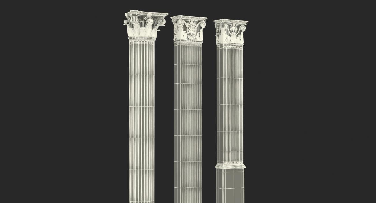 Pilasters Collection 2 3D