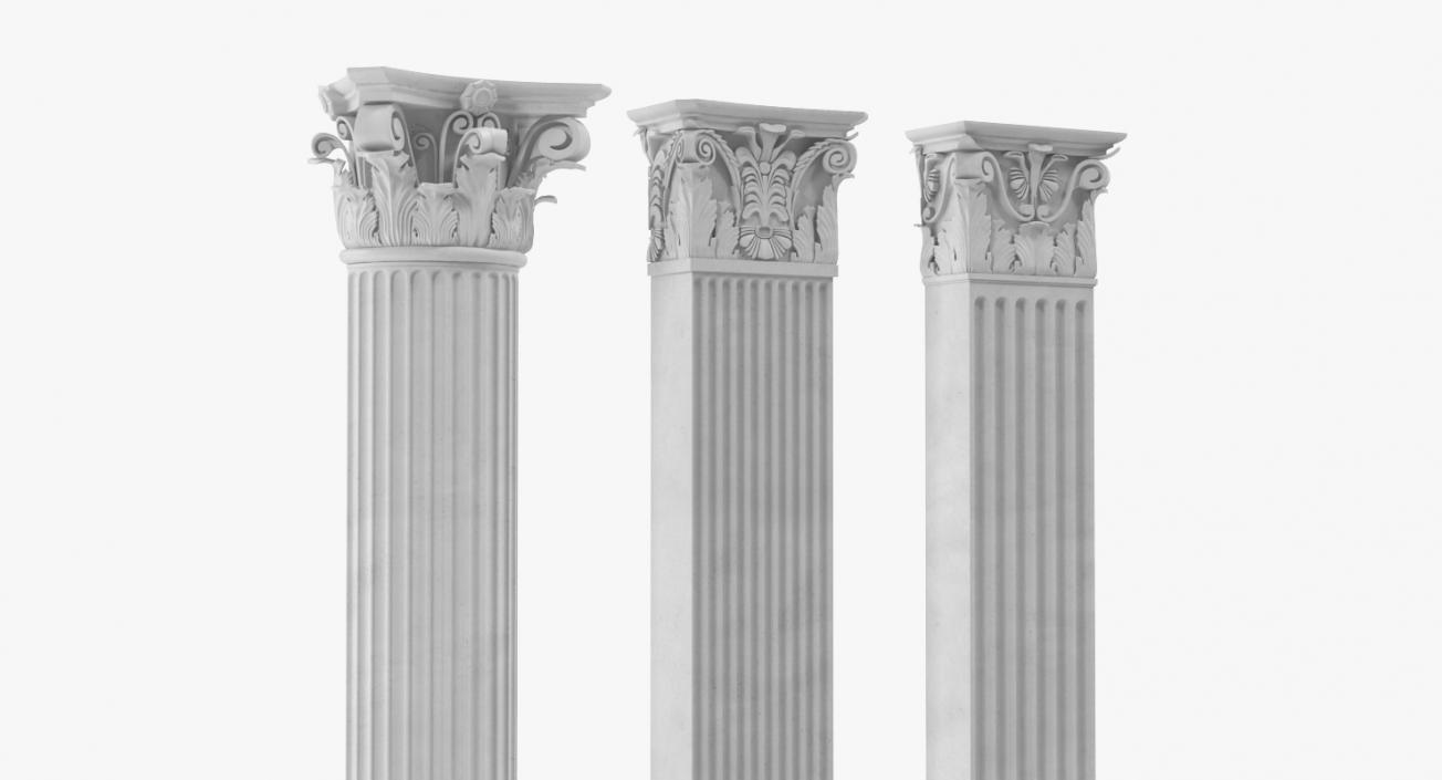 Pilasters Collection 2 3D