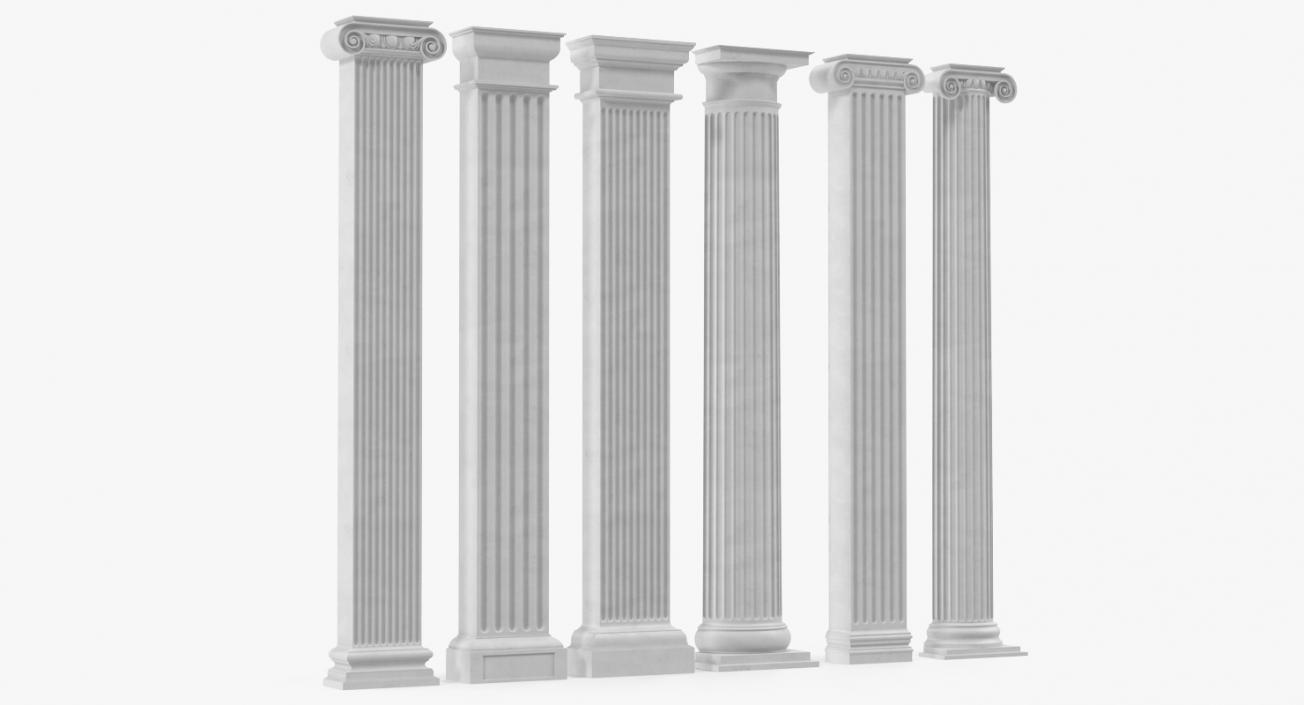 Pilasters Collection 2 3D