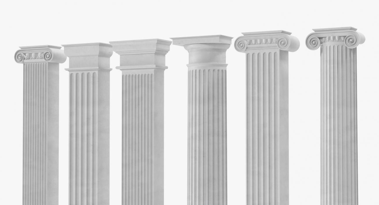 Pilasters Collection 2 3D