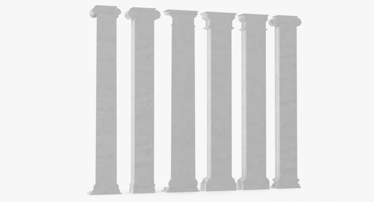 Pilasters Collection 2 3D