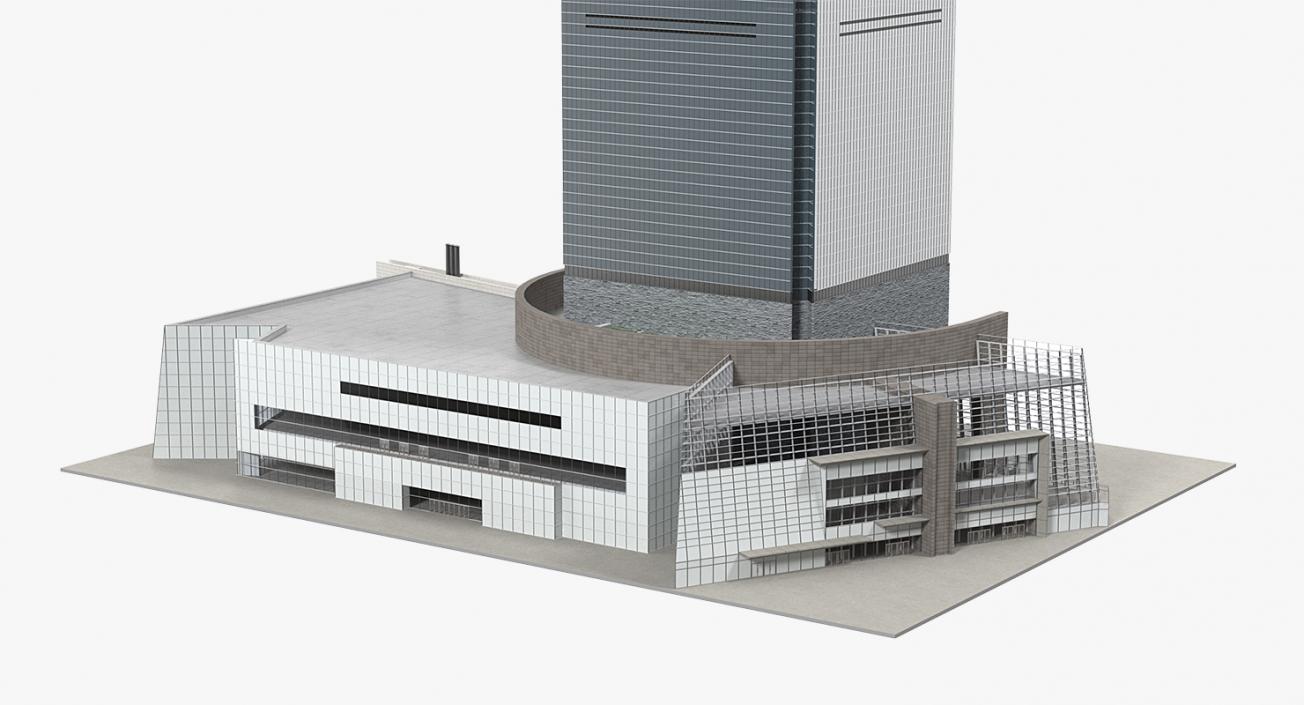 Skyscrapers Collection 5 3D model