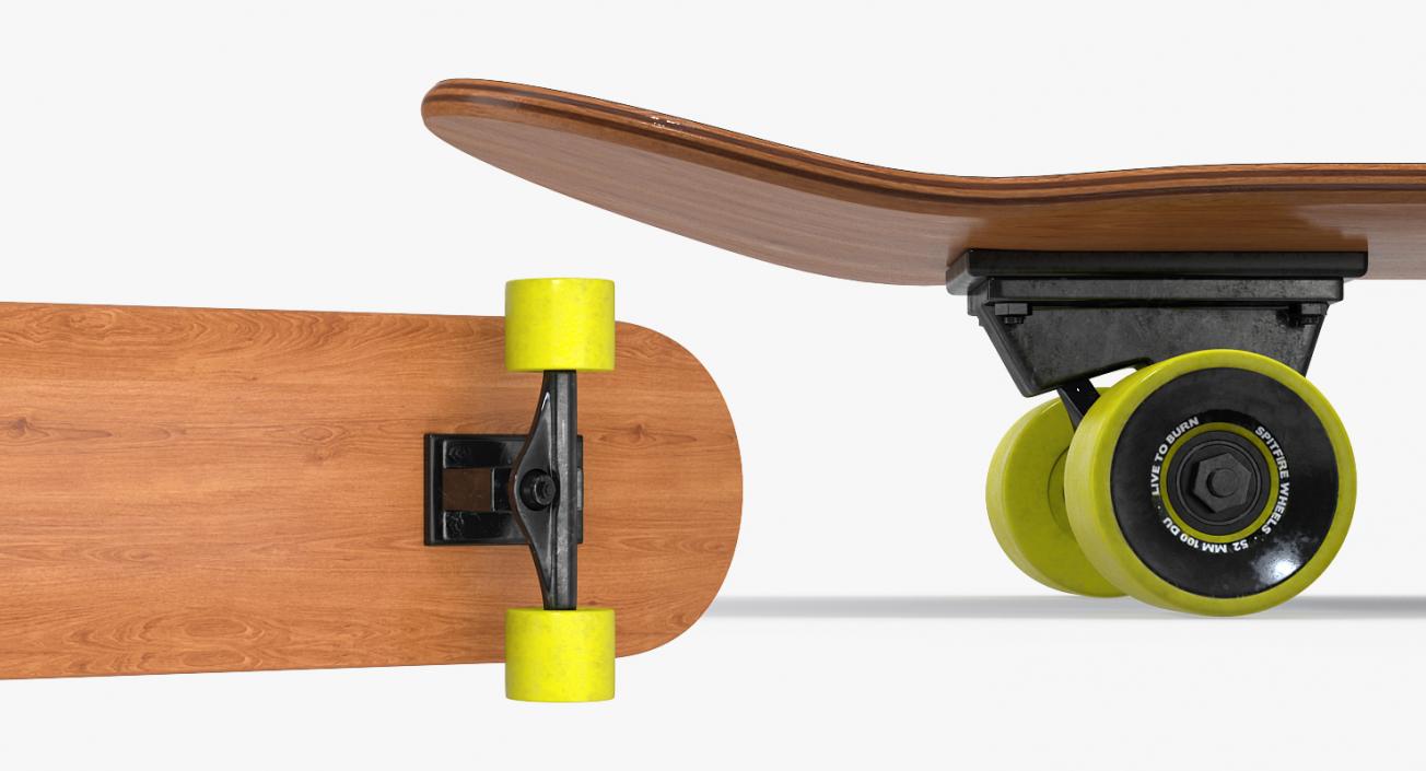 Skateboarding Equipment Collection 3D model