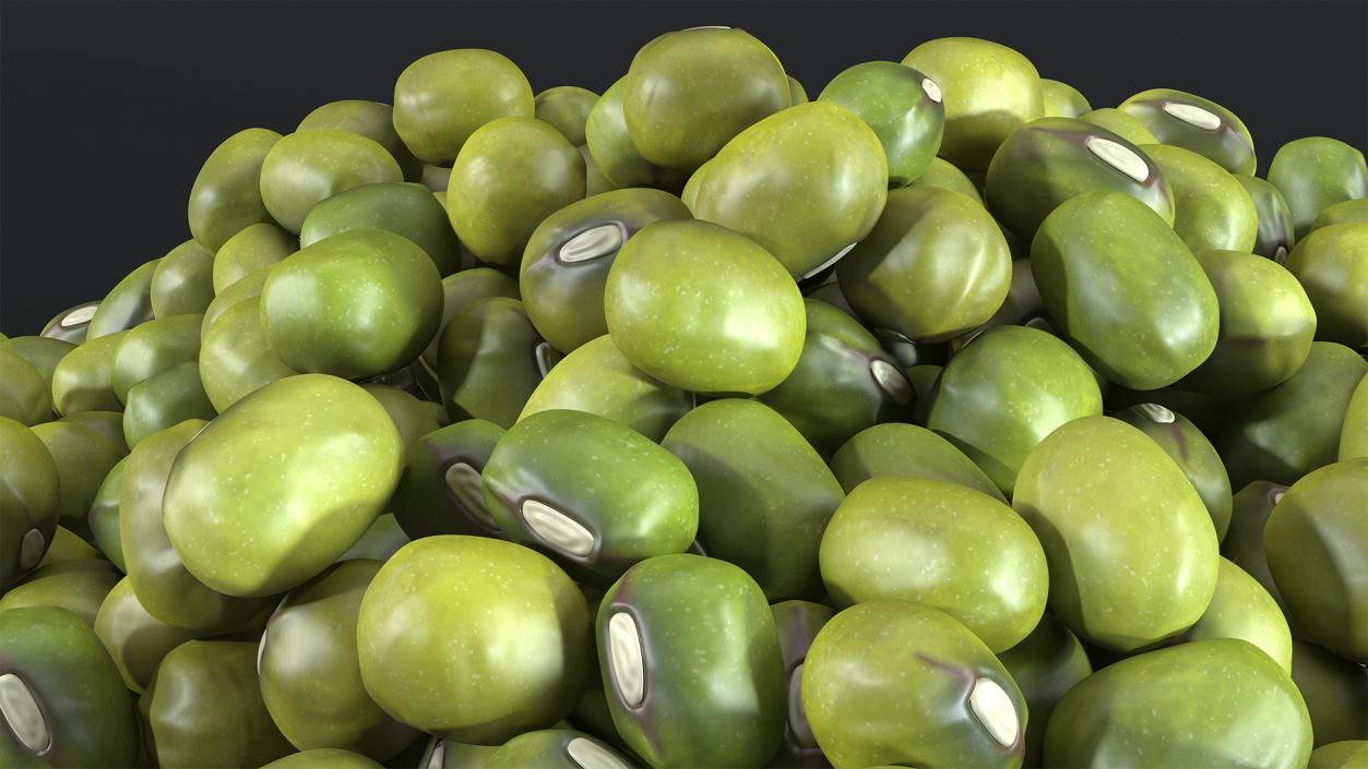 3D model Mung Beans Pile