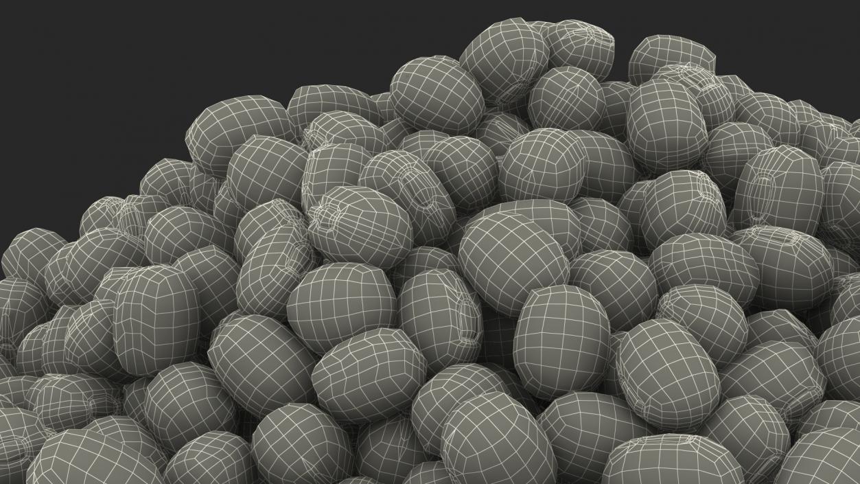 3D model Mung Beans Pile