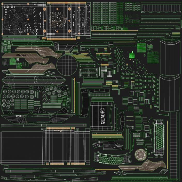 Graphic Video Card Nvidia Quadro 3D