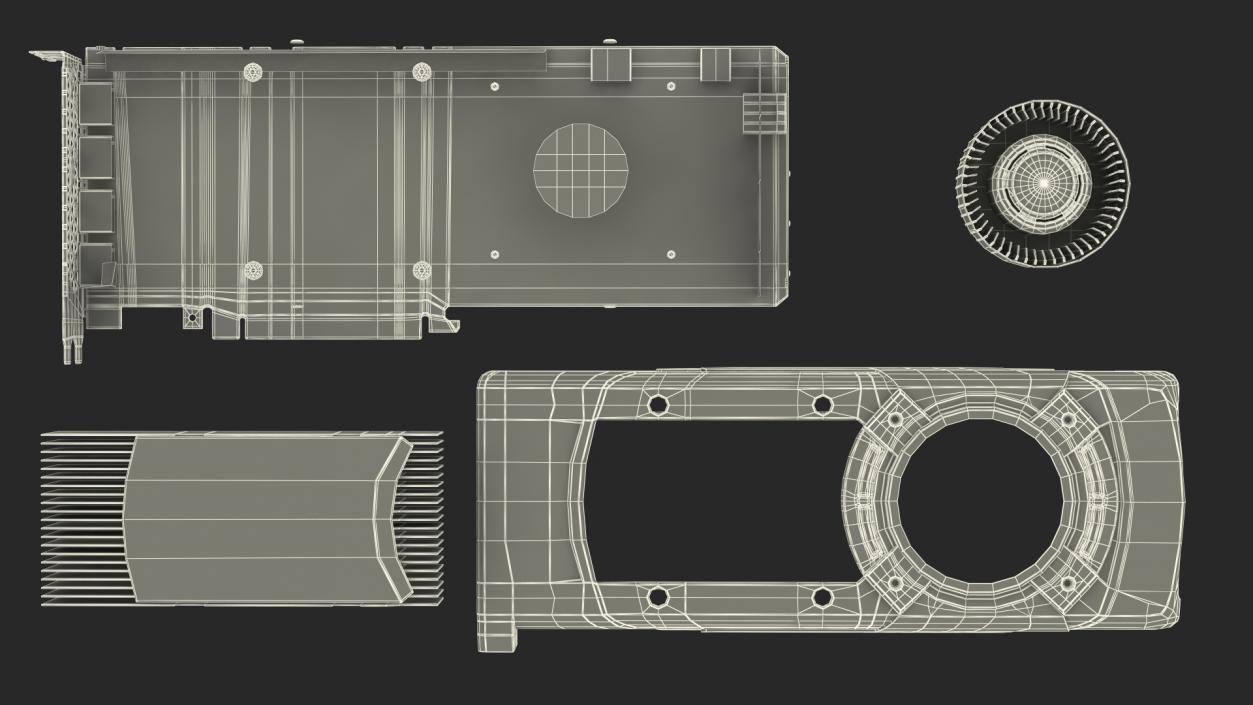 Graphic Video Card Nvidia Quadro 3D