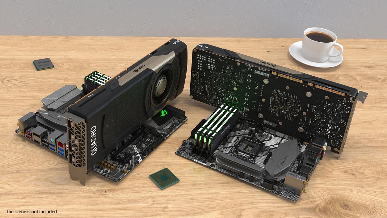 Graphic Video Card Nvidia Quadro 3D