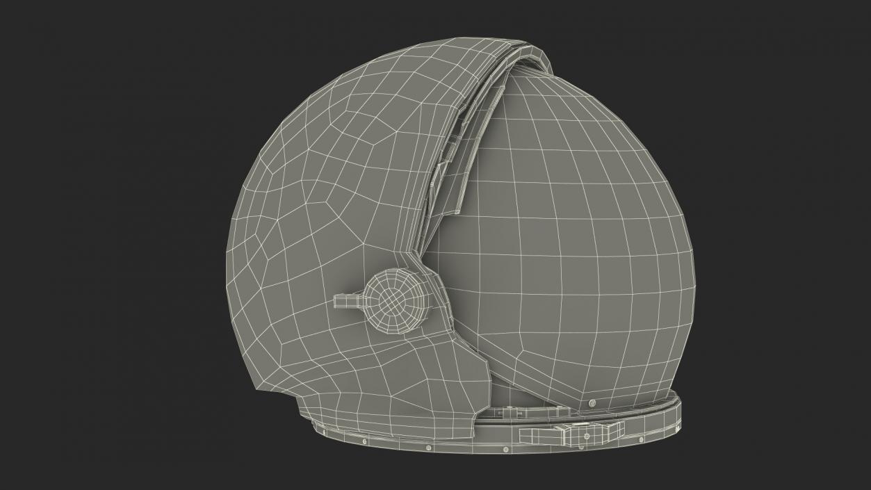 3D Astronaut Helmet 3 model