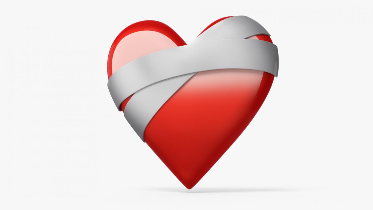 Emoji Mending Heart 3D model