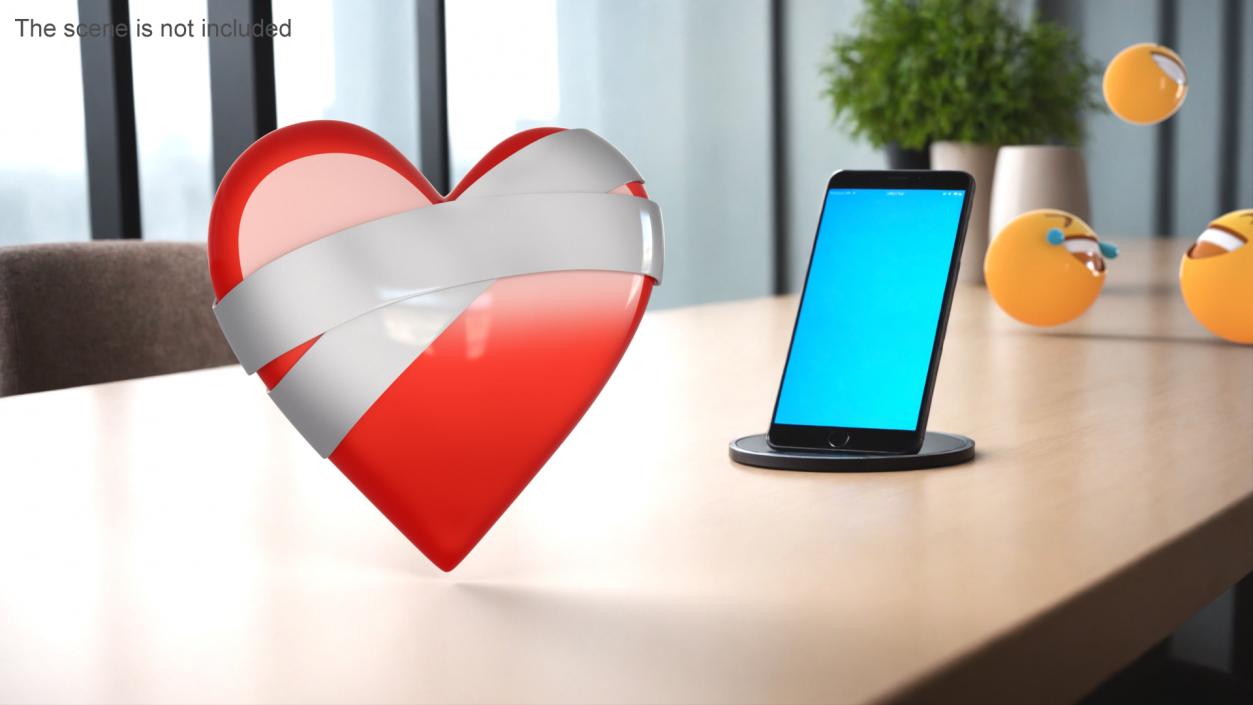 Emoji Mending Heart 3D model