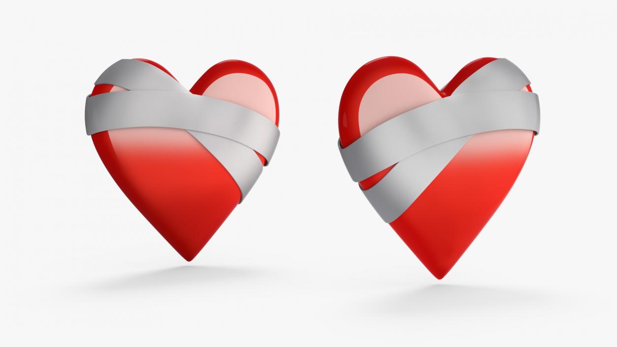 Emoji Mending Heart 3D model